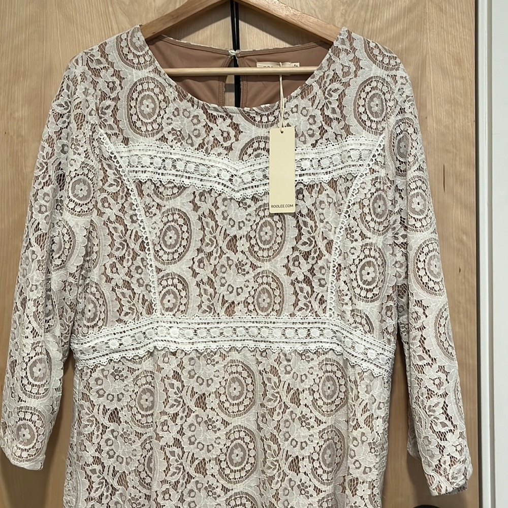 Ivory Lace Dress
